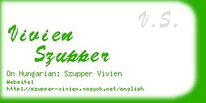 vivien szupper business card